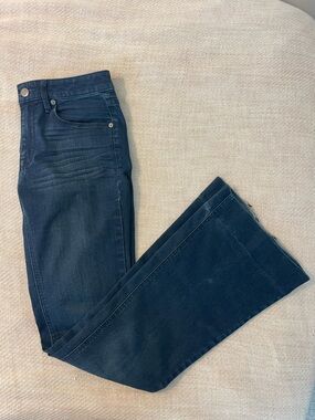 Mossimo Denim Dark Blue Flare Jeans